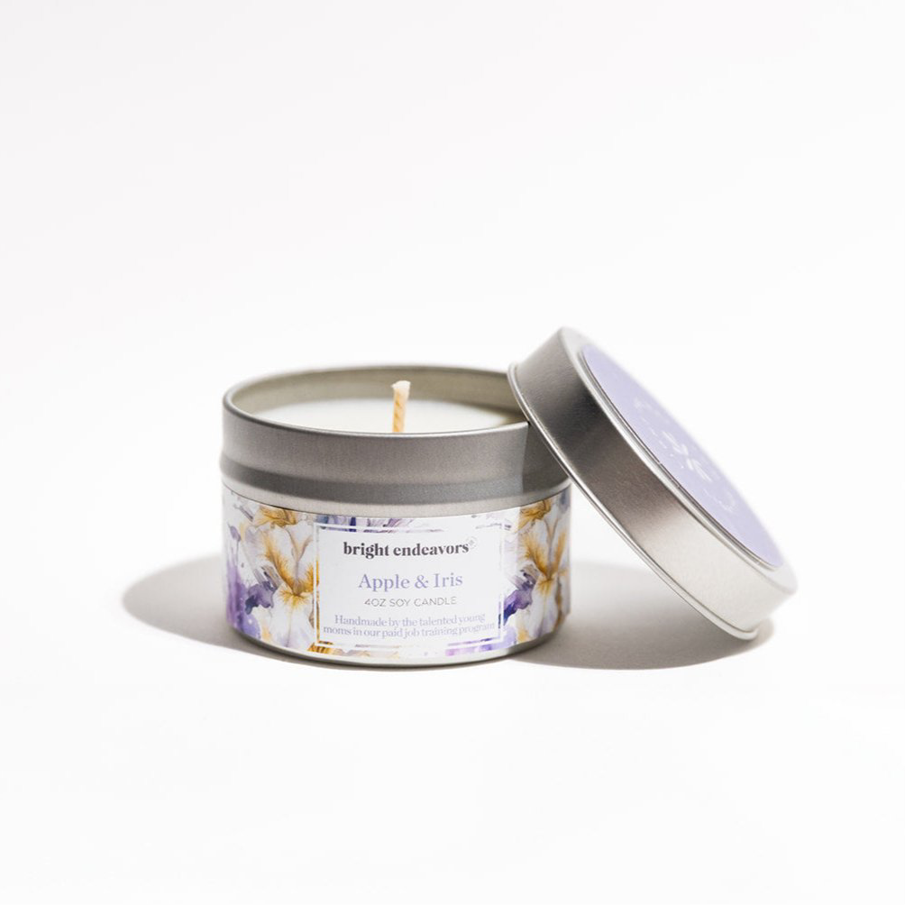 Bright Endeavors Soy Wax Scented Candle Tin