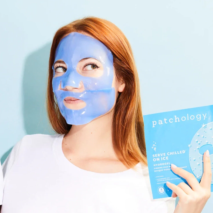 Serve Chilled on Ice Firming Sheet Face Mask