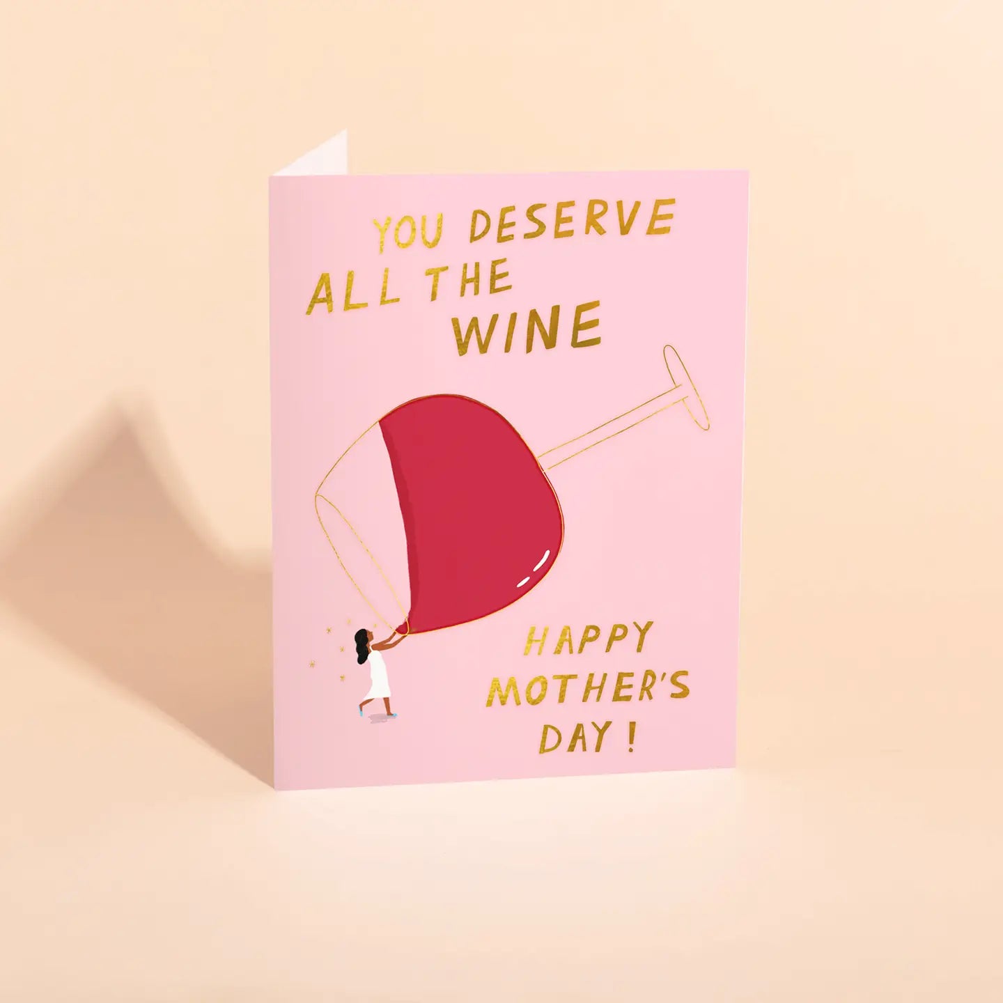 All the Wine Happy Mother's Day Card