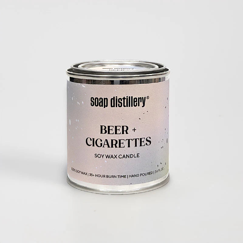 Small Batch Boozy Soy Wax Candle