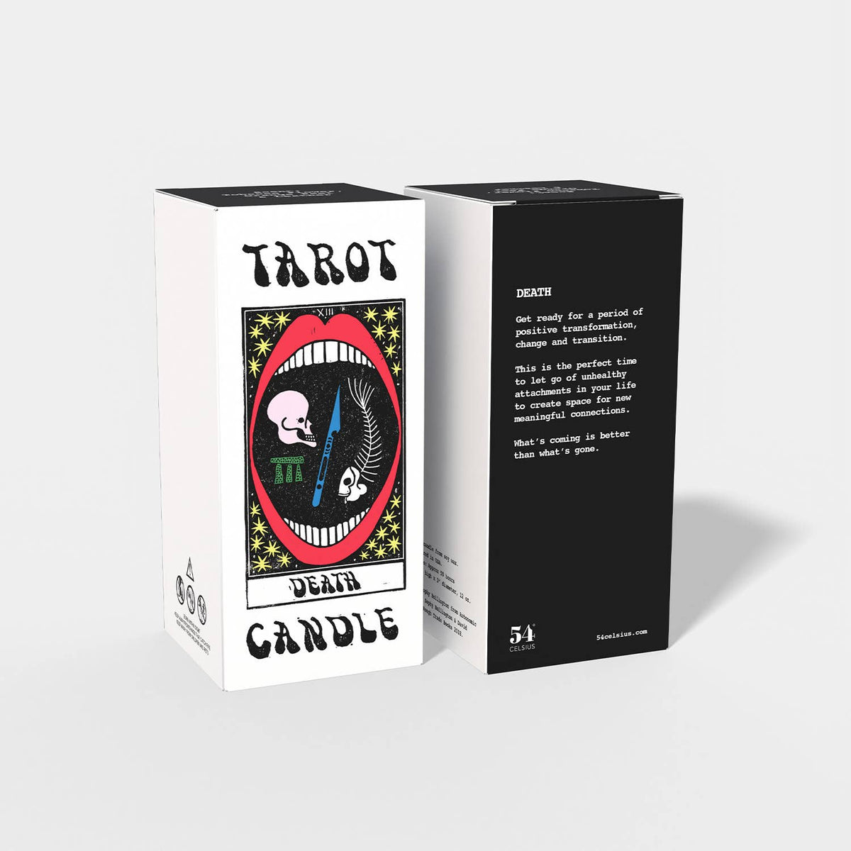 Death Tobacco & Leather Tarot Candle