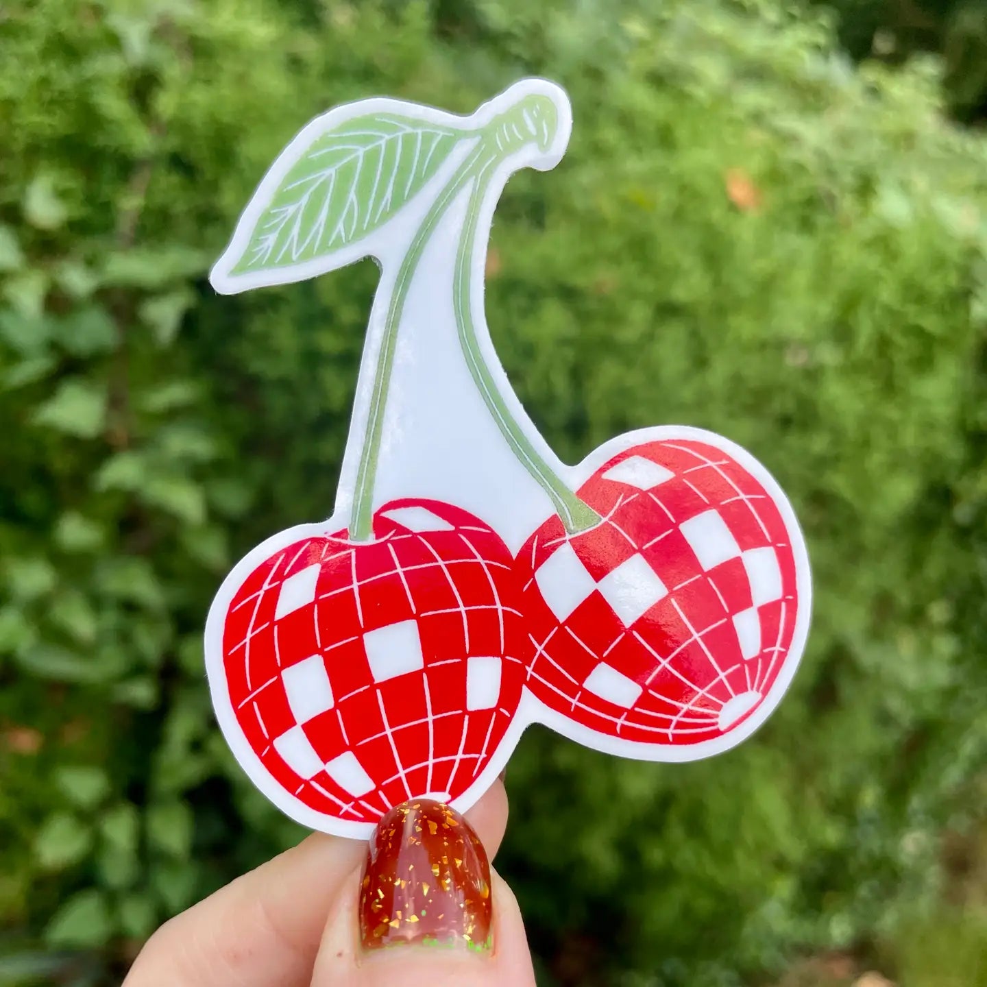 Disco Cherry Sticker