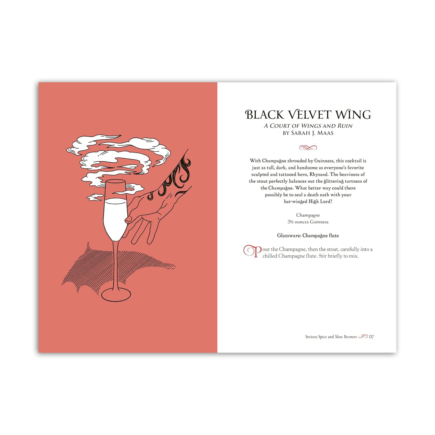 A Coupe of Thorns and Rosé Cocktail Book