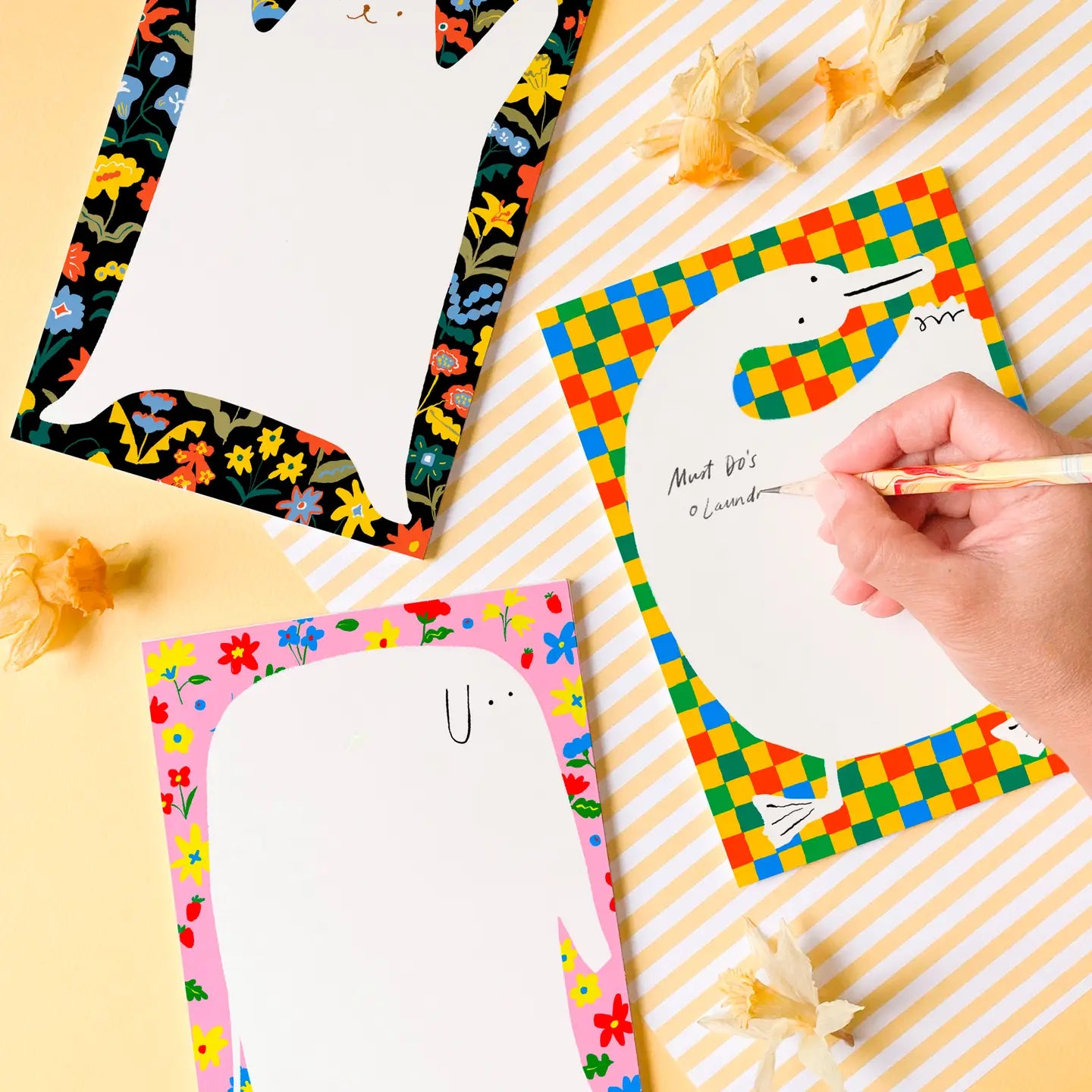 Rosy Elephant 5" x 7" Notepad