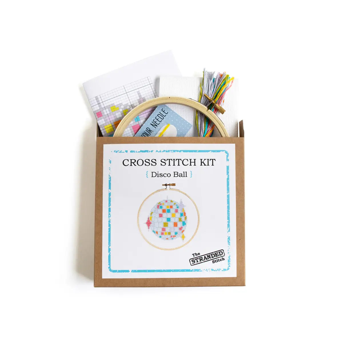 Disco Ball 5" Cross Stitch Kit