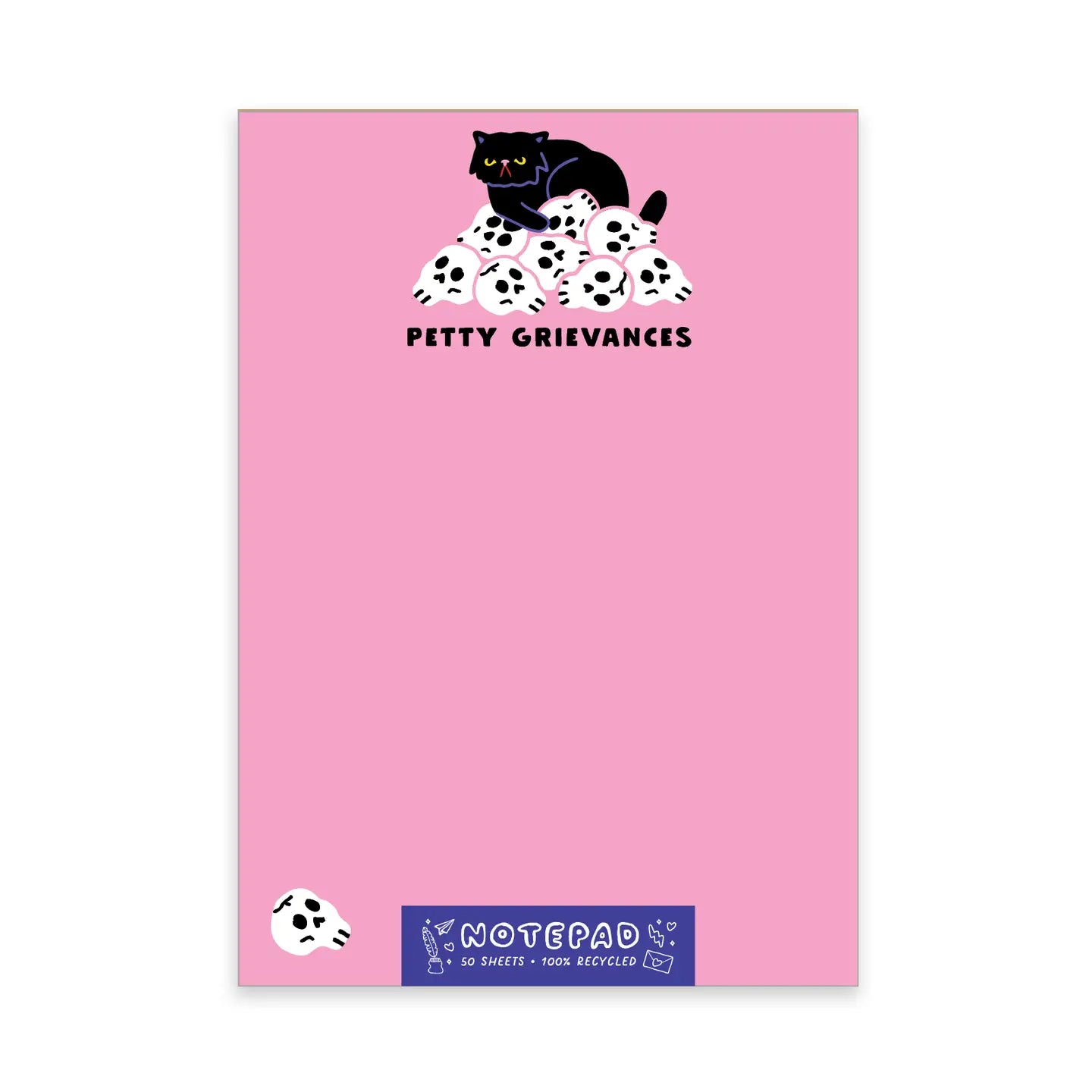 Petty Grievances Cat 4.25" x 6" Notepad