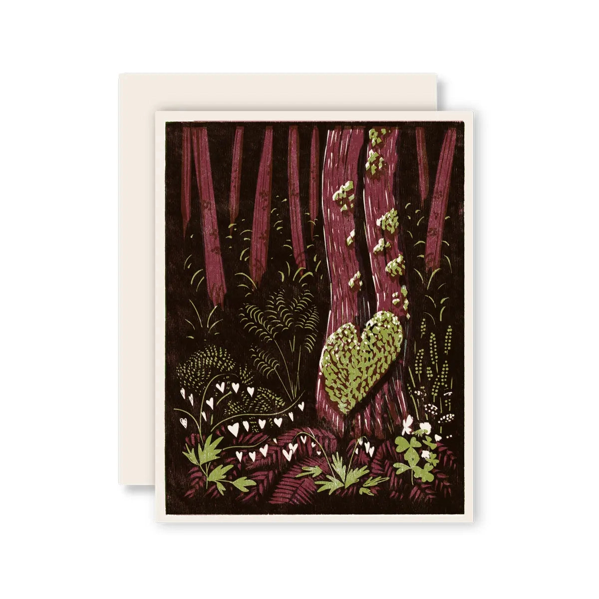 Heart of the Forest Love or Valentine's Card