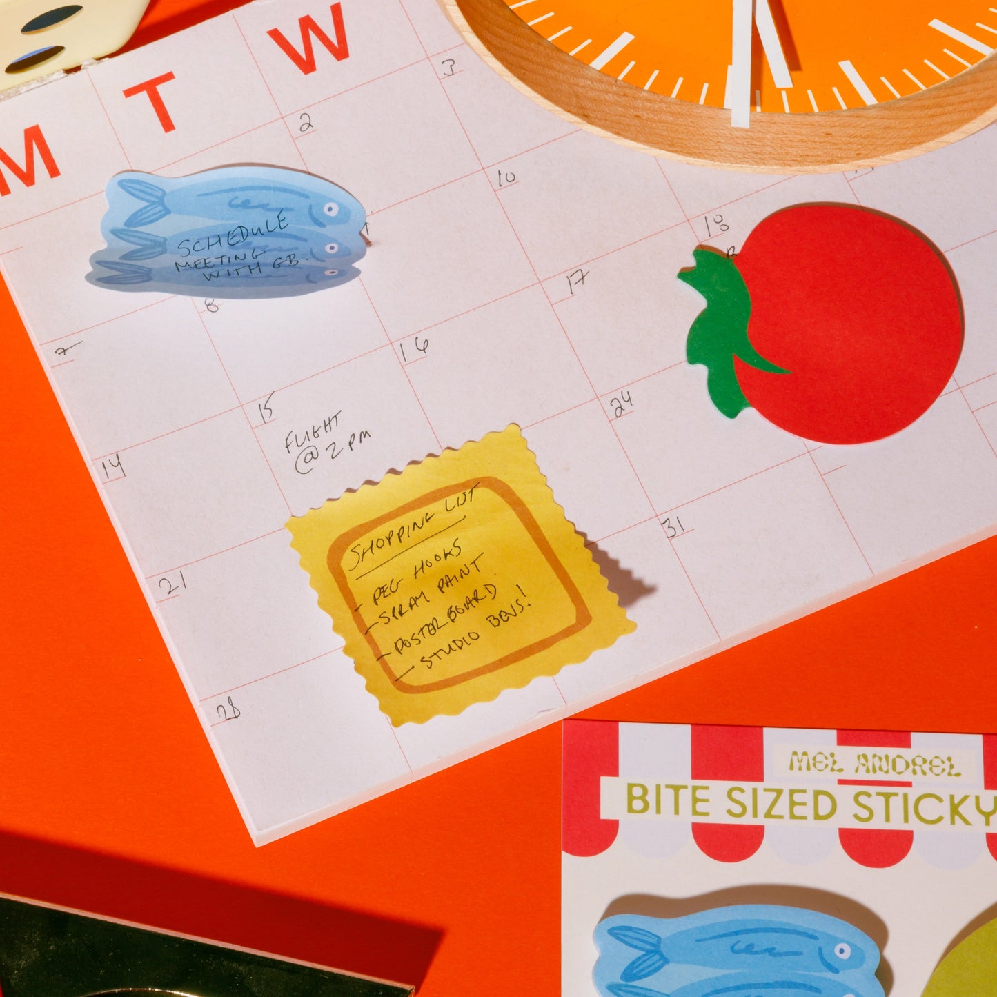 Market Bite Sized Mini Sticky Tabs (Set of 4)