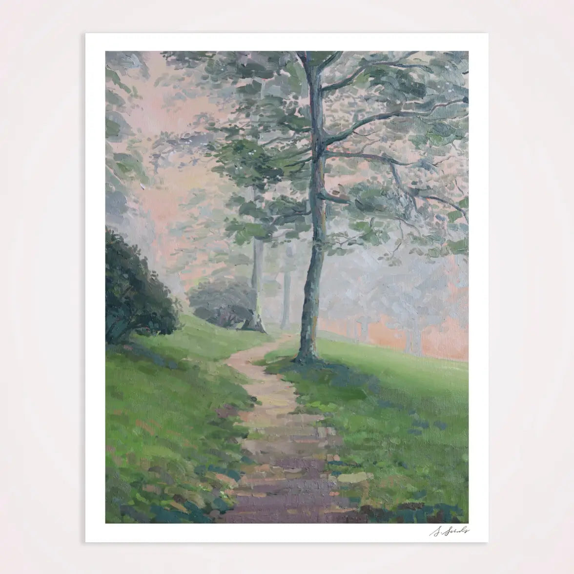 Morning Mist 8" x 10" Print