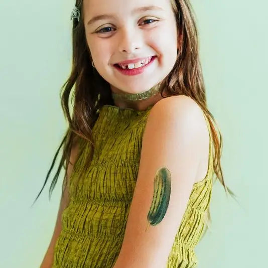 Pickle Temporary Tattoo (Pack of 2)