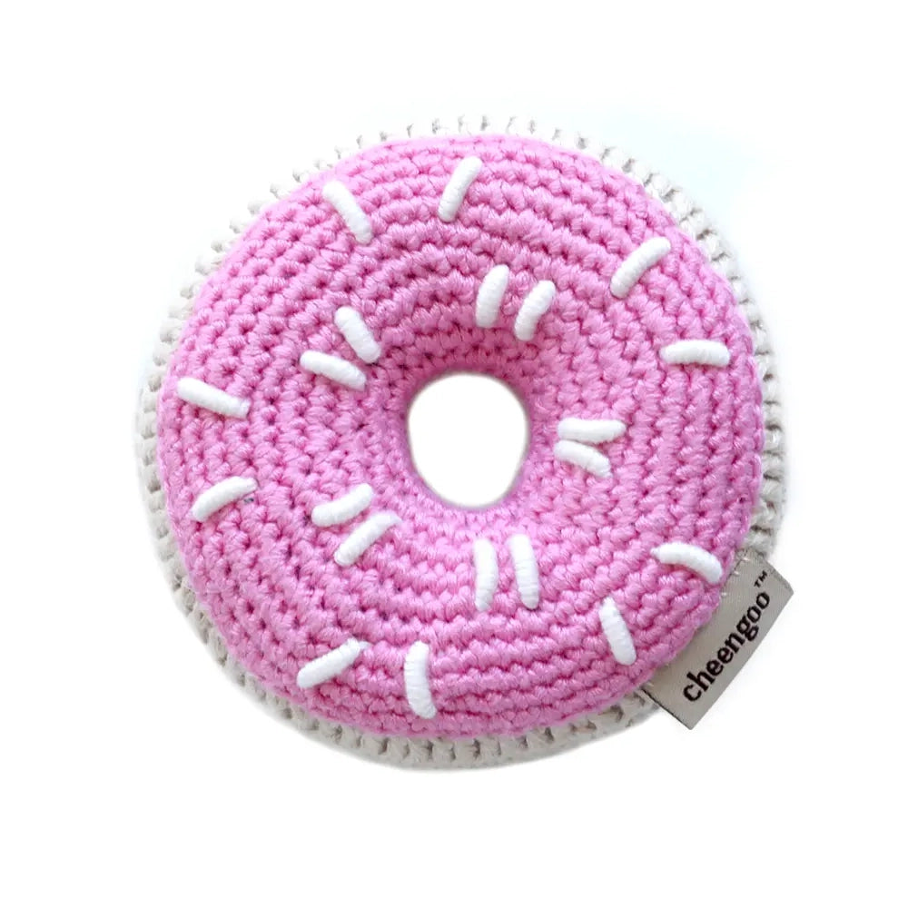 Crocheted Baby Rattle