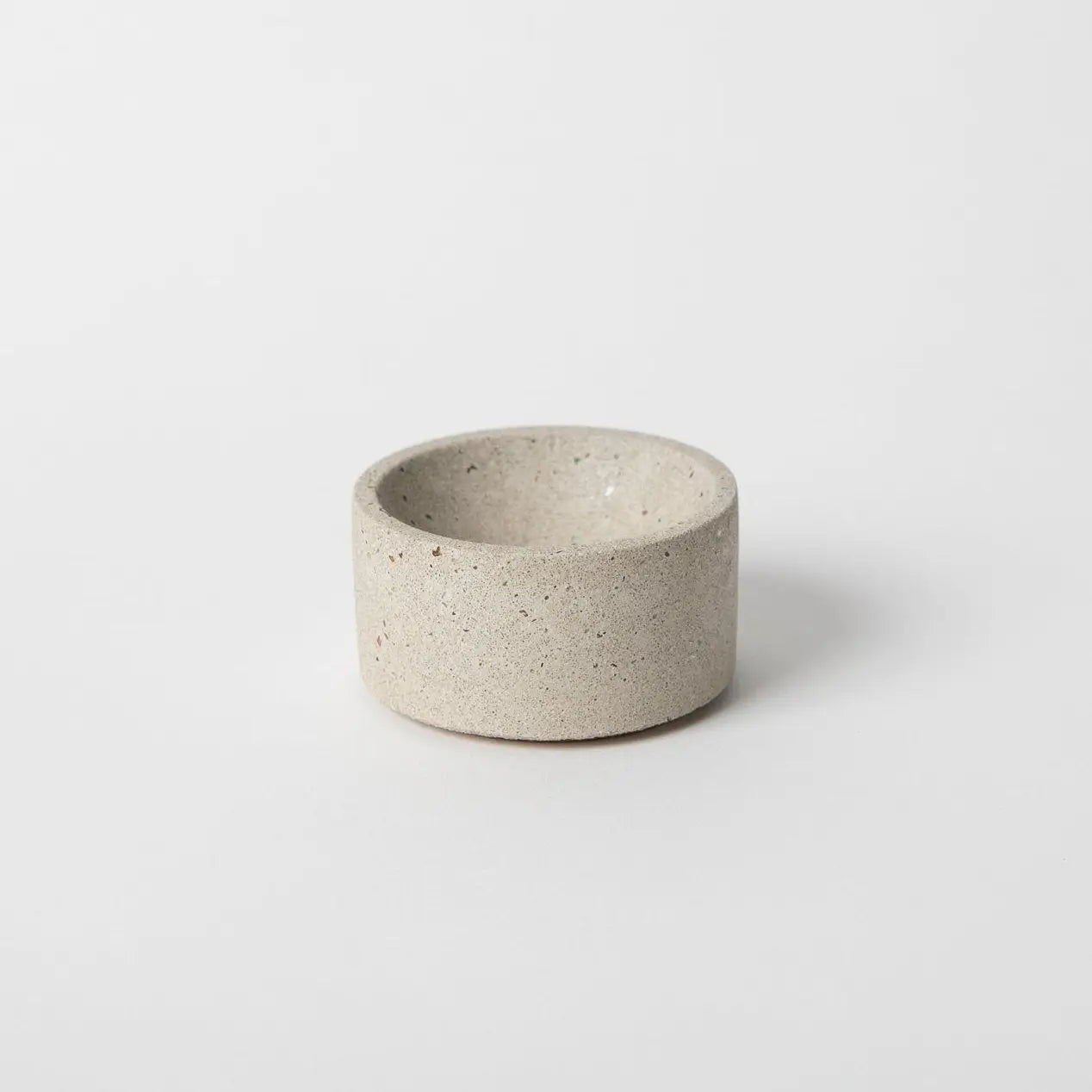 Terrazzo Concrete Cylinder Incense Holder