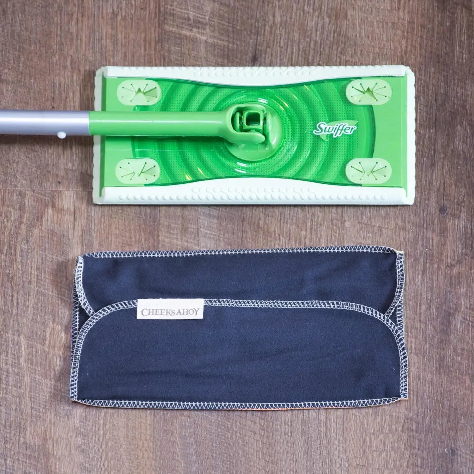 Reusable Wet/Dry Sweeper Cover Mop Pads (Set of 2)