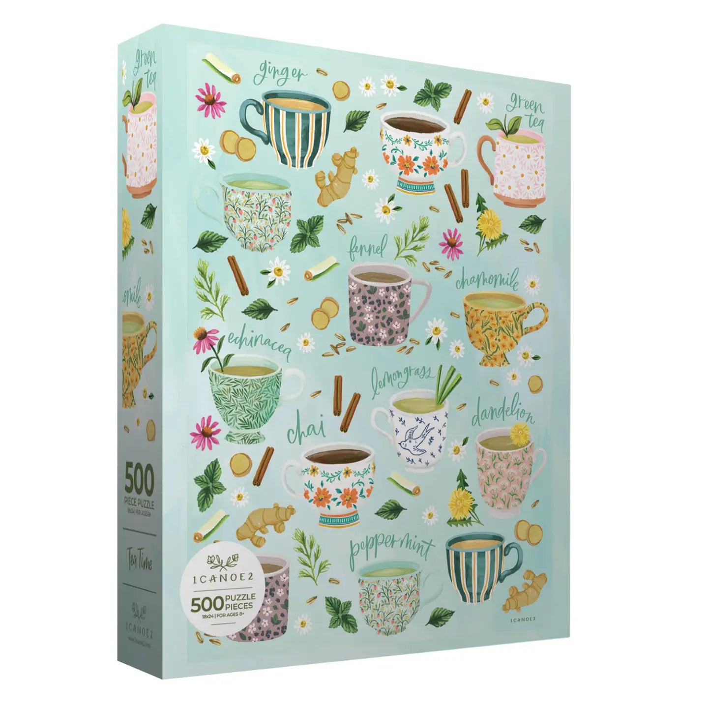 Tea Time 500 Piece Puzzle