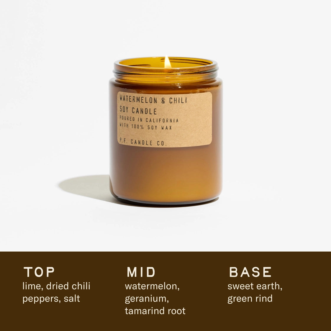 Watermelon and Chili 7.2 Ounce Soy Candle