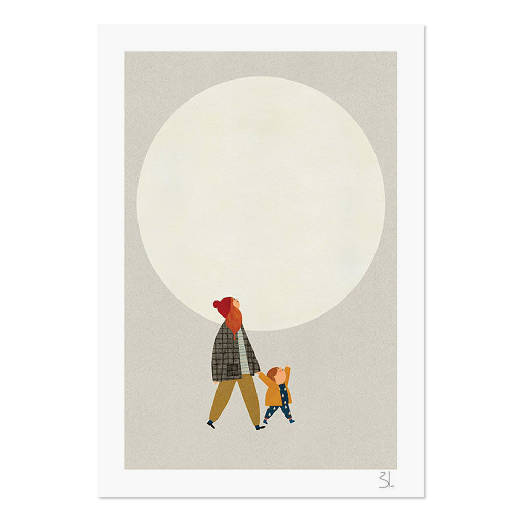 Under the Moon 8.25" x 11.75" Archival Print