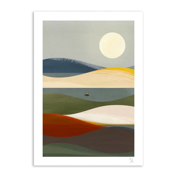 The Blue Hour 8.25" x 11.75" Archival Print