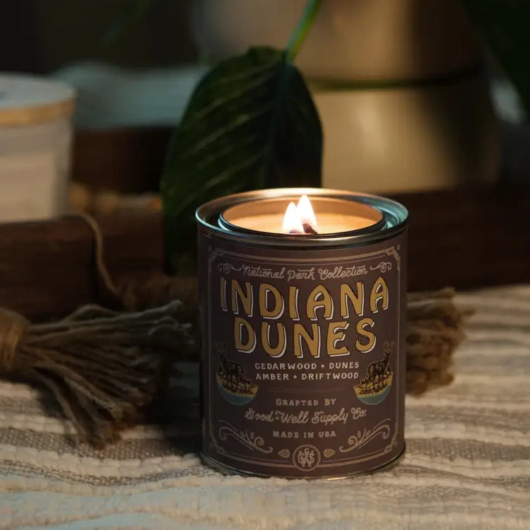 Indiana Dunes National Park 8 Oz Soy Wax Candle