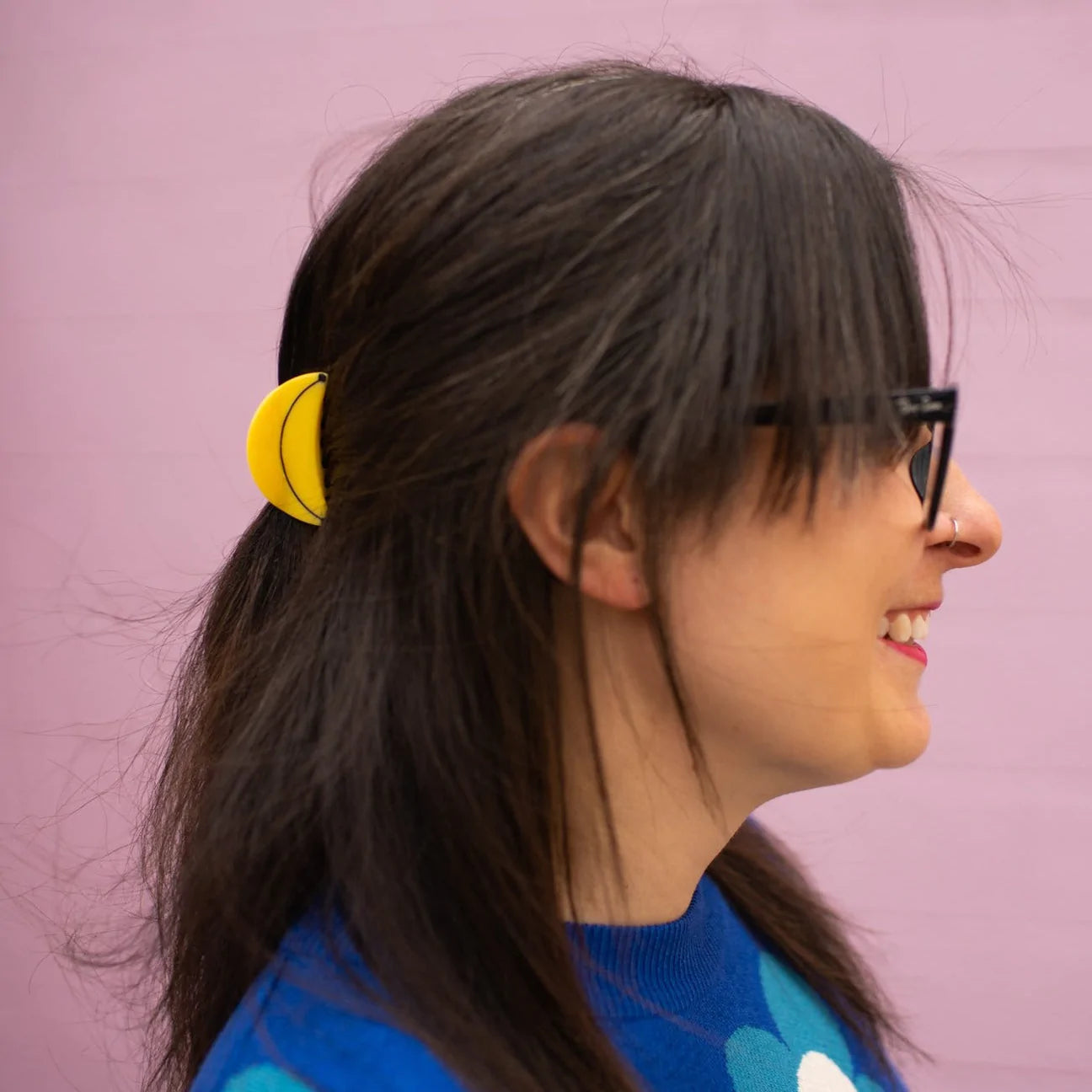 Mini Banana 2" Hair Clip