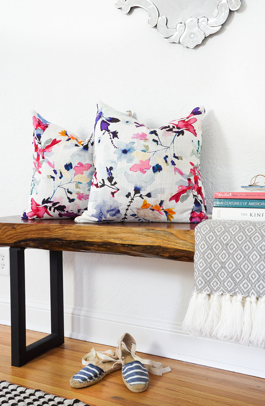 Make Something Sunday: DIY No-Sew Throw Pillow Covers