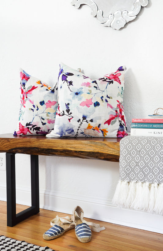 Make Something Sunday: DIY No-Sew Throw Pillow Covers