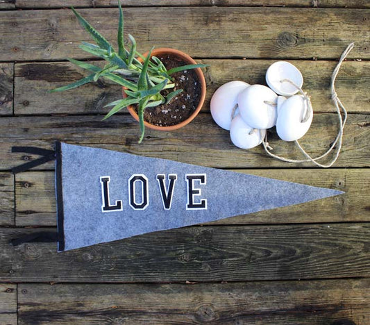 Make Something Sunday: DIY No-Sew Pennant
