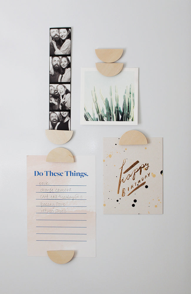 Make Something Sunday: Half Moon Magnets