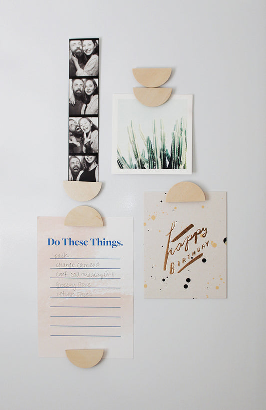 Make Something Sunday: Half Moon Magnets