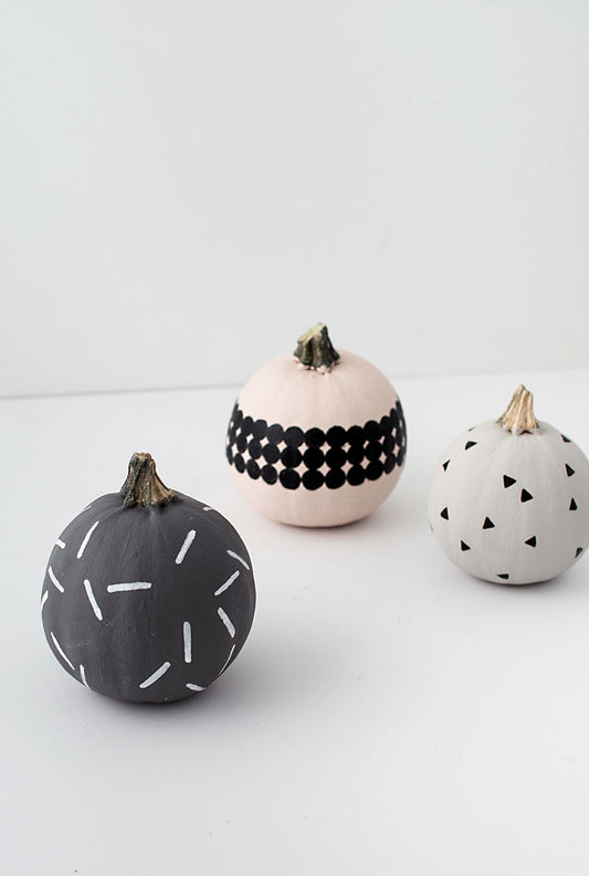 Make Something Sunday: DIY Patterned Pumpkins