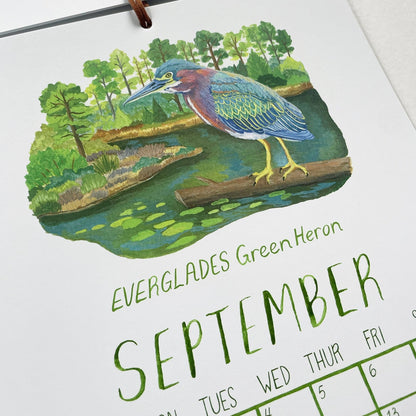 2027 Birds of the National Parks 9" x 12" Wall Calendar