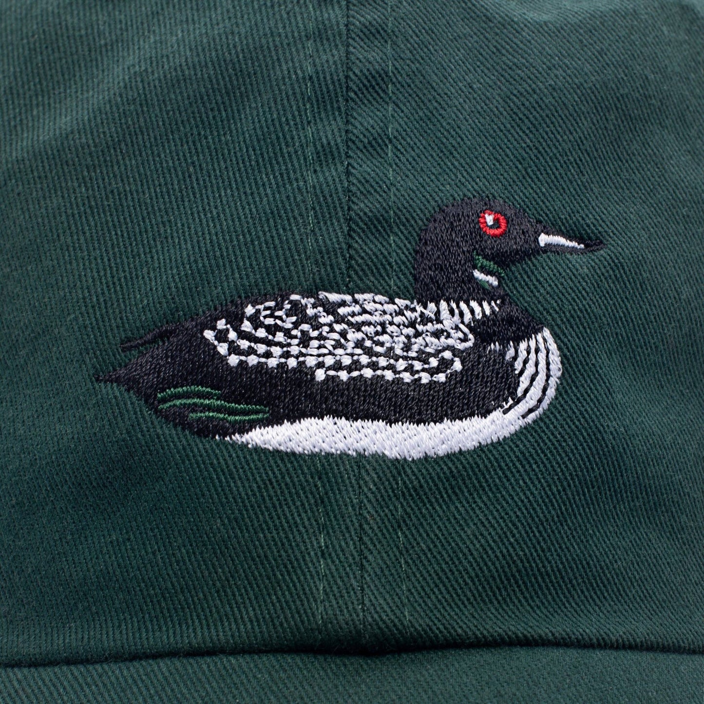 Loon Baseball 100% Cotton Hat