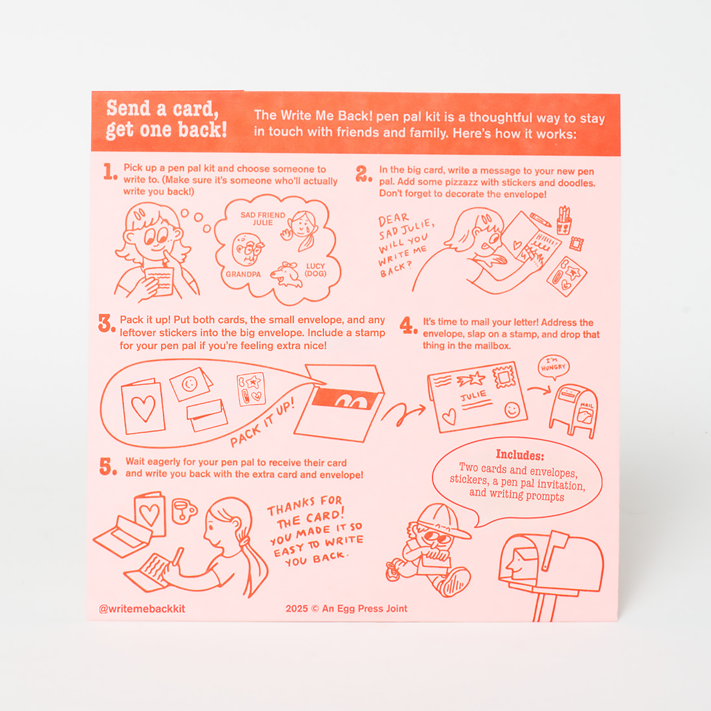 Long Time No Sea Letter Writing Write Me Back Pen Pal Kit