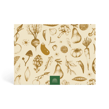 Harvest Weekly Meal Planner & Grocery List Notepad (60 pages)