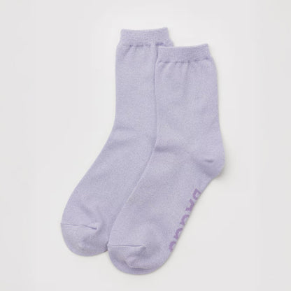 Bamboo Woven Crew Socks