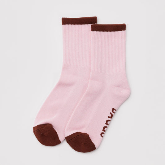Ribbed Women's Crew Socks