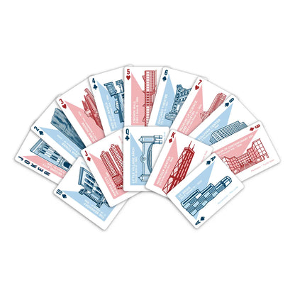 Chicago Architecture Playing Cards Deck
