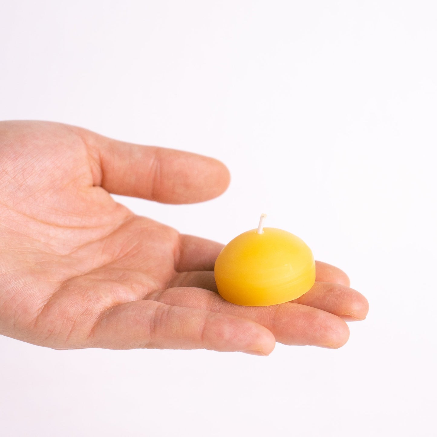 Egg & Yolk Ceramic Candle Holder