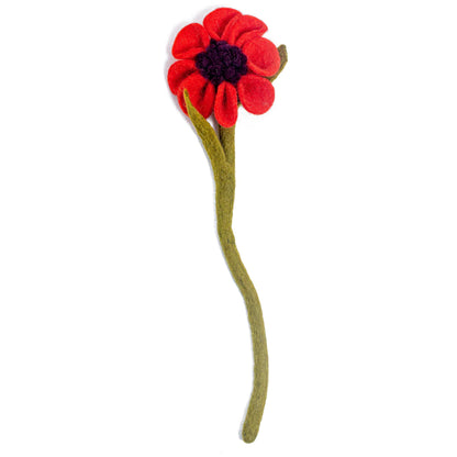Anemone Felt Flower