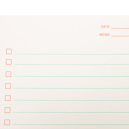 Checklist Notepad