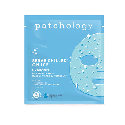 Serve Chilled on Ice Firming Sheet Face Mask