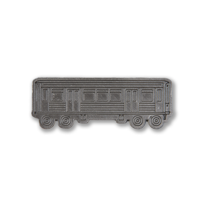 Chicago CTA El Train Enamel Pin