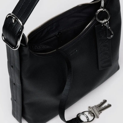 Mini Recycled Leather Shoulder Bag