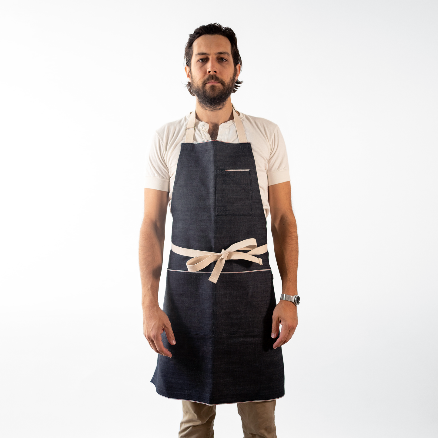 Chef's Utility Cotton Bib Apron