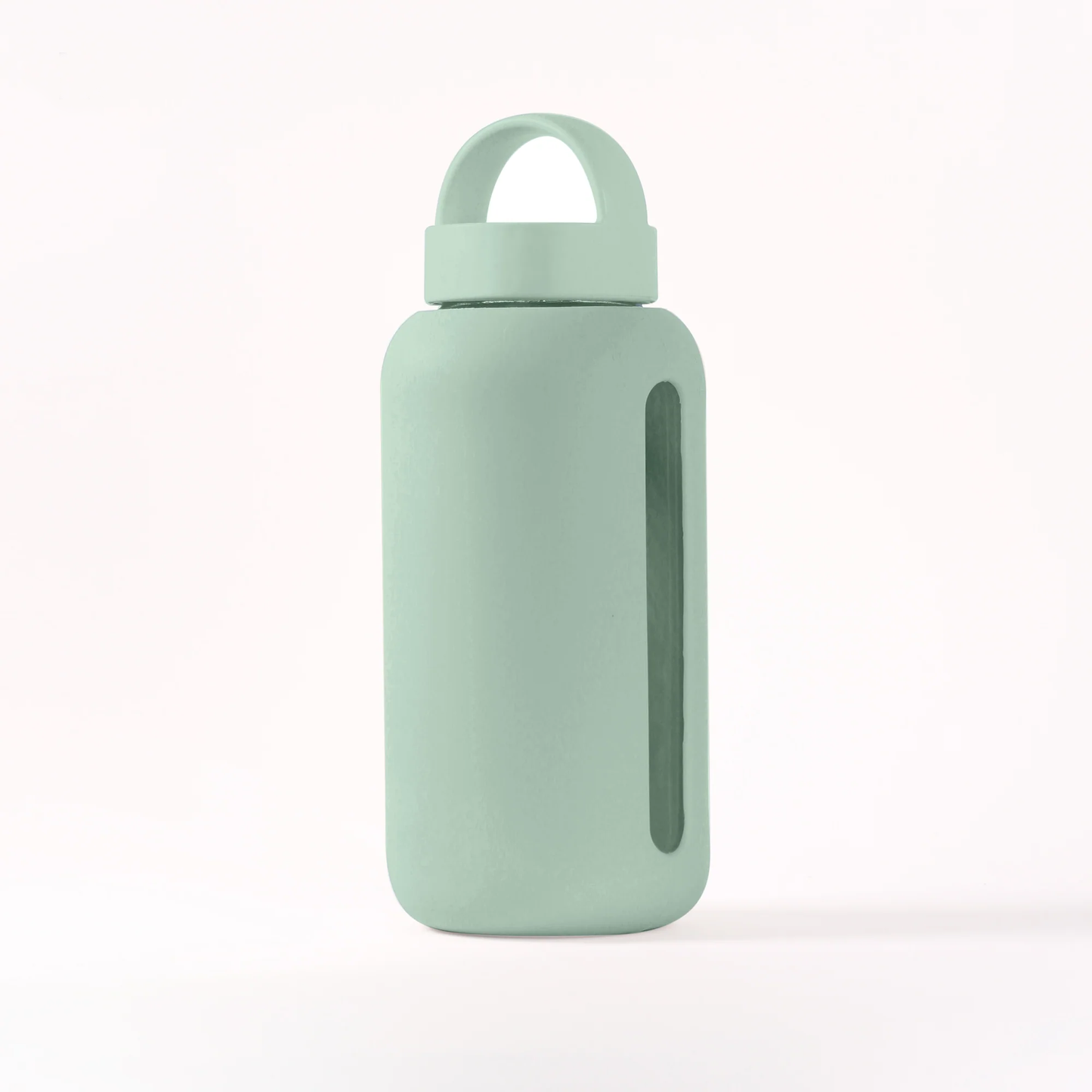 Glass & Silicone Reusable 27 Oz Day Water Bottle