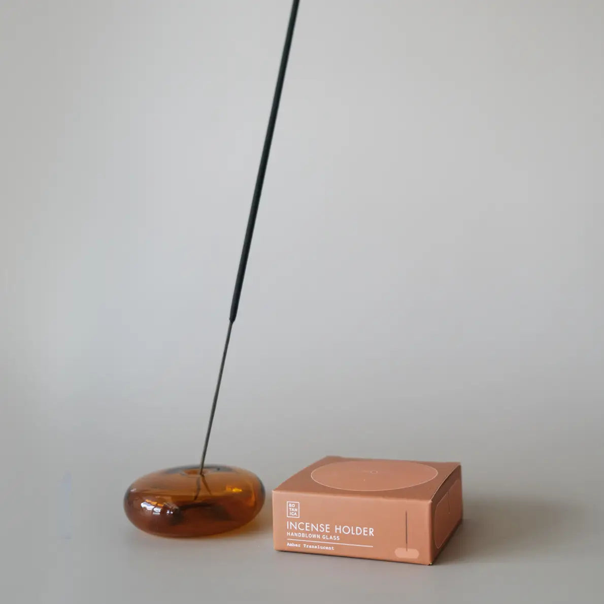 Bubble Glass Incense Holder