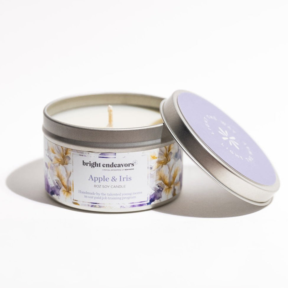 Bright Endeavors Soy Wax Scented Candle Tin