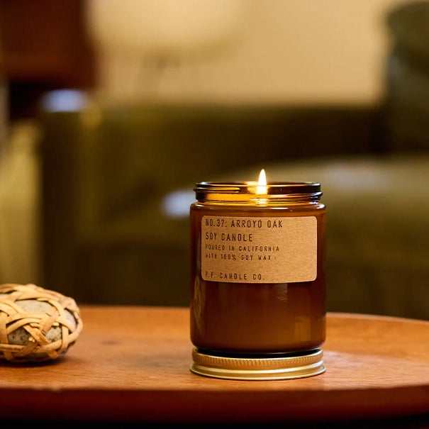 Arroyo Oak Amber Jar 7.2 Oz Soy Candle