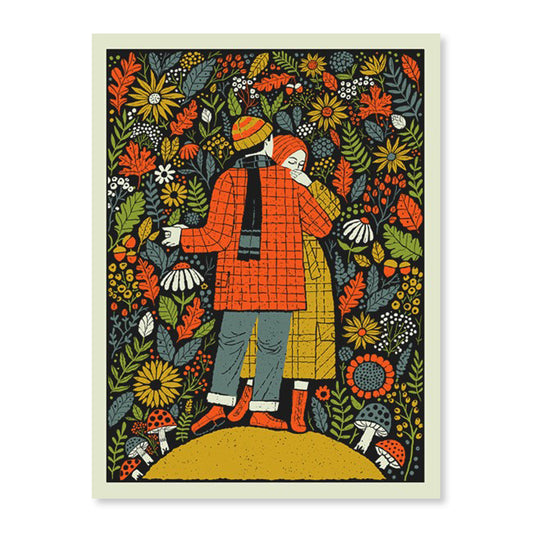 Autumn Dance 18" x 24" Screen Print