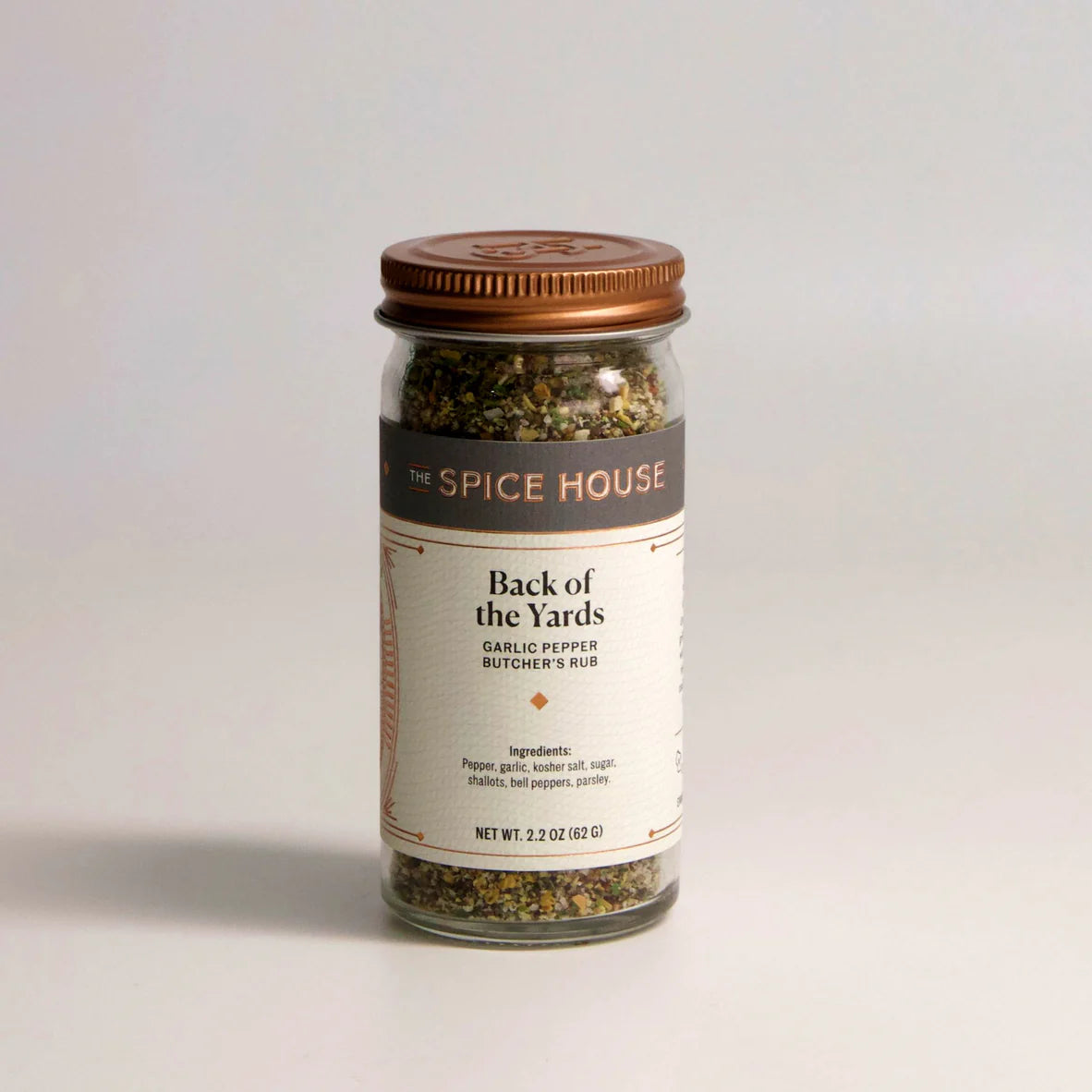 Back of the Yards Garlic Pepper Butcher's Rub Jar