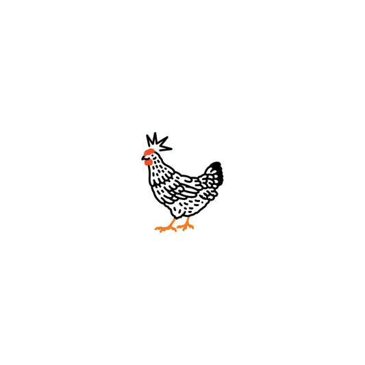 Chicken Temporary Tattoo (Pack of 2)